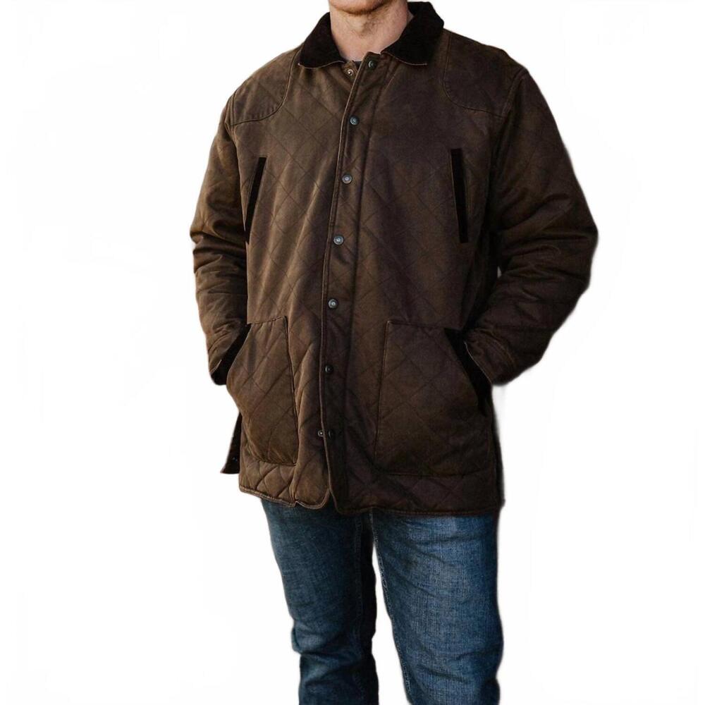 NEW OUTBACK TRADING CO. harlow barn jacket in brown